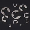 200 Pieces E-Clip E-ring Circlip 304 Stainless Steel M1.5-M10 External Retaining Ring Assortment Set