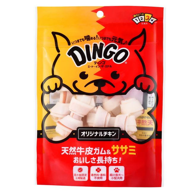 Dingo, Meat in the Middle, Original Chicken, Mini, 10 Pieces