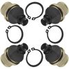 4 Ball Joints Upper Lower Set for Arctic Cat Prowler XTX 700 / XT 700 2008-2016