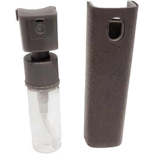 Screen Cleaner - Spray + Microfiber Body + 2X Refills - Innovative Cleaning Solution - On The Go Screen Cleaner - Gray - TRX-SCB-02