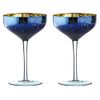 Galaxy Champagne Saucers - Pack of 2