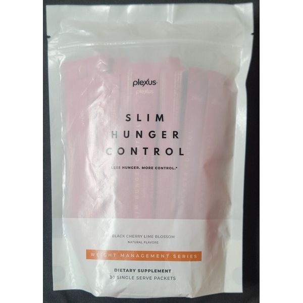 Plexus Slim Hunger Control Black Cherry Lime Blossom 30 Packets New Exp. 09/2024