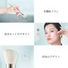 Makeup Brush Double End Highlight Brush Nose Shadow Brush Makeup Brush Makeup Brush (Green 2.0)