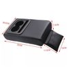 Car Universal Armrest Pad Center Console Storage Box Cushion Mat with Cup Holder