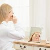 Horiuchi Mirror Industrial Iwiki Mirror, Tabletop Type, Makeup Mirror, Unbreakable Even Drop, Safe for Seniors and Children, Respect for the Aged Day, Gift, Made in Japan