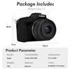 Rieibi EOS R50 Case, Soft Silicone Protective Case for Canon EOS R50 EOSR50 Camera, Lightweight EOS R50 Camera Case - Black