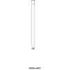 Progress Lighting P8667-38 Mounting Stems with 1/2-Inch NPS Threads, Green