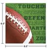 Creative Converting Fall Tailgate Napkins, 6.5", Multi-color