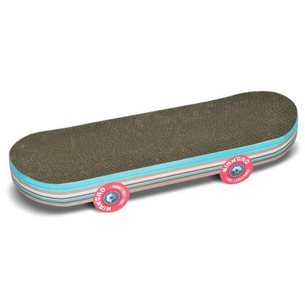 Skateboard Cat Scratching Board - The Ultimate Playtime Haven For Your Feline Friend - Picture Color