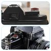 PATIKIL Camera Shutter Button, 3 Pack Soft Shutter Release Button Pure Copper Camera Button Convex Suitable for Nikon for Fujifilm for Leica DSLR/SLR Camera, Dark Red