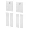Adhesive Hook for Frame, White/2 Pack + Free finchley Pen (3)