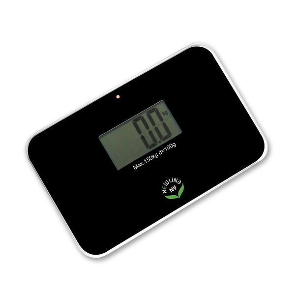 NewlineNY Auto Step On Super Mini Smallest Travel Bathroom Scale SBB0638SM (Black)