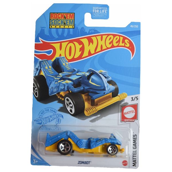 Hot Wheels Zombot - Blue - 46/250 Games 3/5