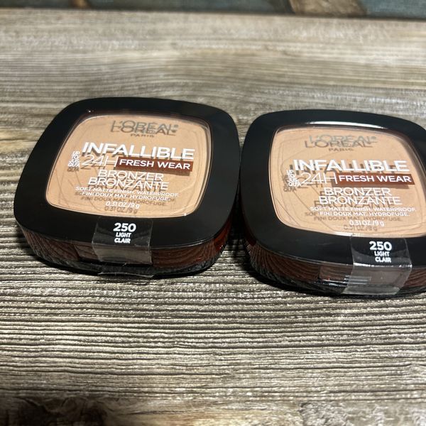 L’Oreal Infallible 24H Fresh Wear Bronzer Matte Waterproof#250 Light