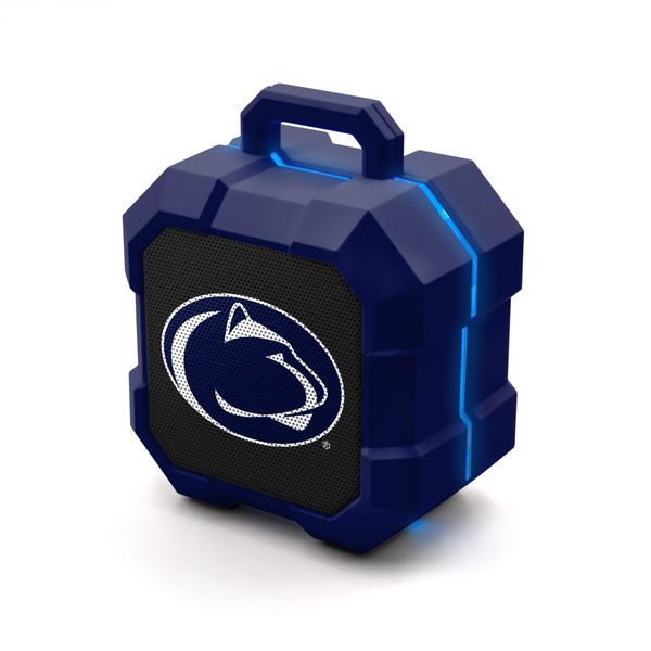 SOAR NCAA Shockbox LED Bluetooth Speaker, Penn State Nittany Lions