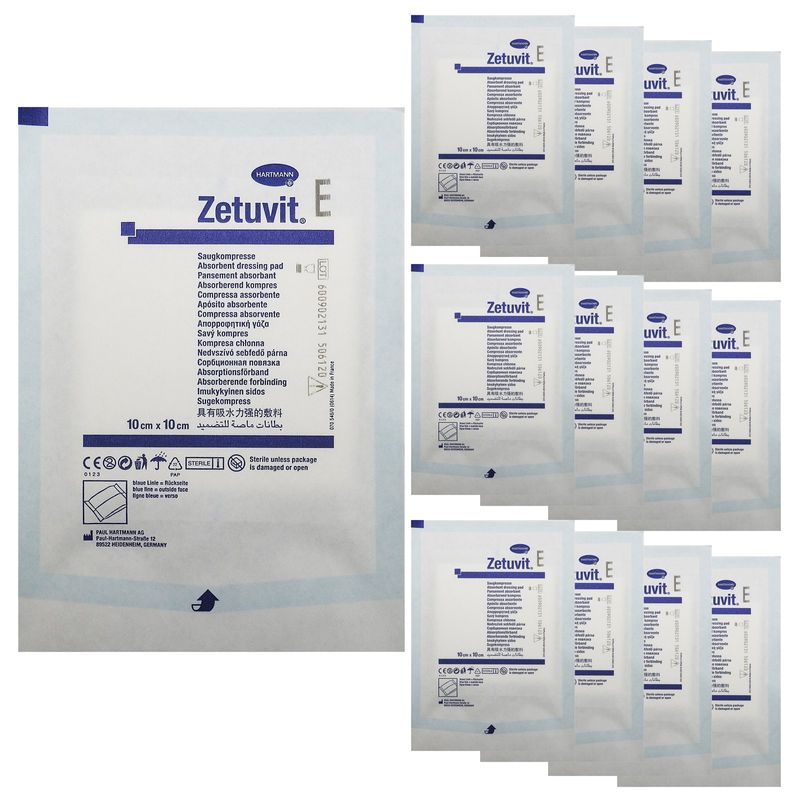Hartmann 413908 - Super Absorbent Dressing Zetuvit® Plus Silicone