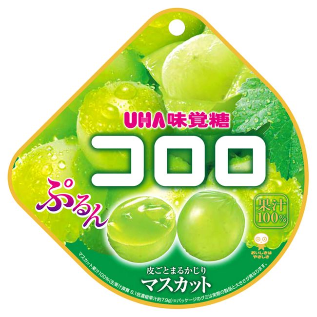 UHA Mikakuto Kororo Muscat 1.7 oz (48 g) x 6 Bags