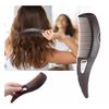 Creative Dandruff Comb Energy Plastic Press Button Hairbrush Scalp Care -2 Pack