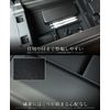 Samurai Produce CX-80 Compatible Front Center Console Box Mat 1 P Rubber Type Black [Yu Packet]