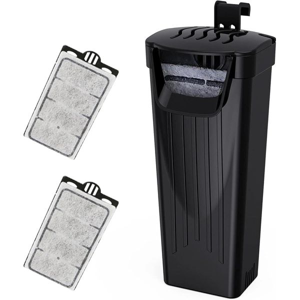 Turtle Tank Filter Aquarium Internal Filter Low-Level Waterfall Filter for Rep