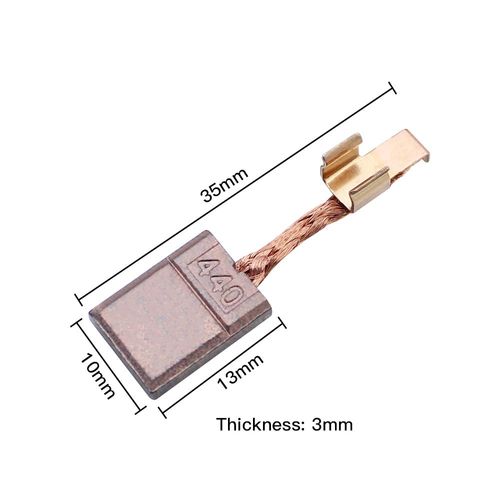 SRunDe CB440 Carbon Motor Brushes Compatible with Makita Power Tool Replacement Impact Driver Drill Carbon Brushes for CB-440/CB-448/CB-436/195021-6/194427-5/194159-4 Electric Power Tools