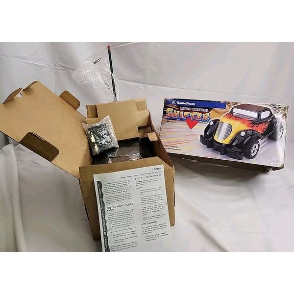 VINTAGE RARE NEW RadioShack Shifters Raging Roadster RC Car W/Original Packaging