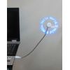 PowerTRC LED Programmable Message Fan with Customized Drawing - USB Powered (Blue Led)