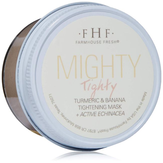 FarmHouse Fresh Mighty Tighty Turmeric & Banana Tightening Mask, 3.2 Fl Oz