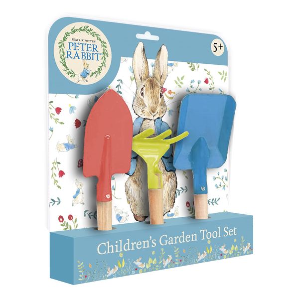 Robert Frederick RFS13656 Peter Rabbit Beatrix Potter Garden Tool Set, Multicoloured