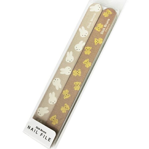 Miffy Nail File Set of 2 Bear Dick Bruna Nail Care Series 466959