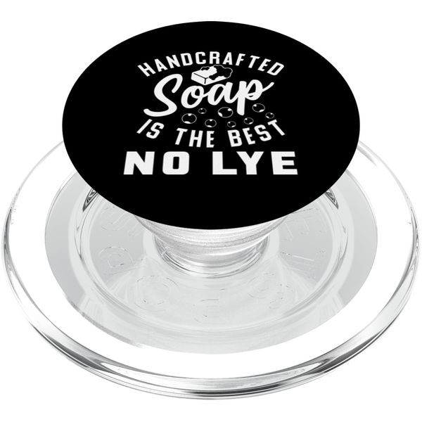Handcrafted Handmade Soap Design For Soap Makers PopSockets PopGrip for MagSafe