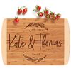 Personalized Cutting Board | 18x12 | Customizable, Engraved 2 Tone Block Cutting Board