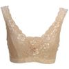 kimono cafe Lace Bra, Beige, beige
