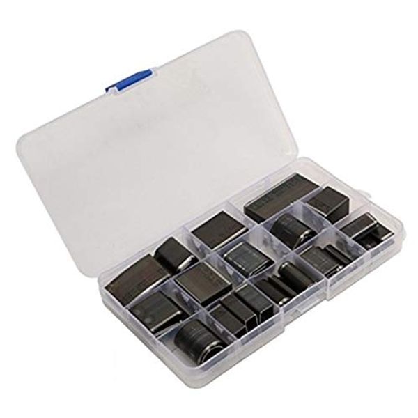 Leathercraft Die Cutting Punch Tool Set of 39 with Clear Case