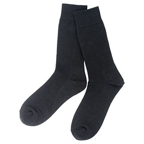 Warming Snubby Heel Care (Regular Type for Men, 9.8 - 10.2 inches (25 - 26 cm)), Exfoliating Care, Moisturizing, Chewing, Cracking, Moisturizing, Made in Niigata Prefecture - Casual blk