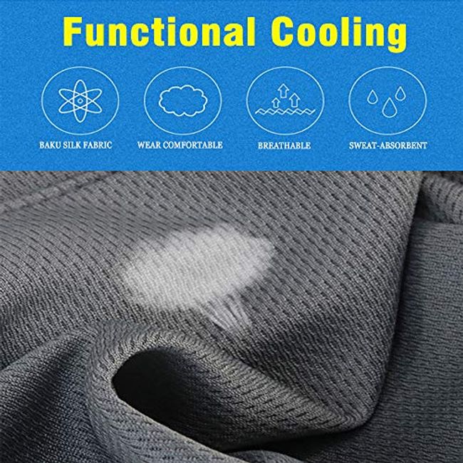 Cooling Skull Cap Helmet Liner Sweat Wicking Cycling Running Hat for Men  Women