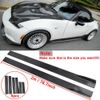 78.7" Side Skirt Rocker Panel Lip Splitter Diffuser For 90-97 Mazda Miata NA MX5