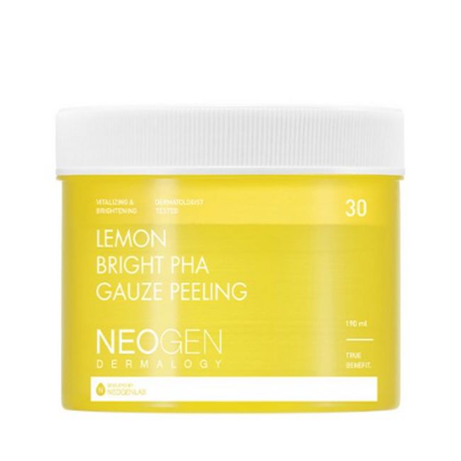 Neogen Lemon Bright Paha Gauze Peeling Pads 30ea