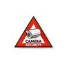 Nedis Warning Sticker Symbol D and Security Camera S