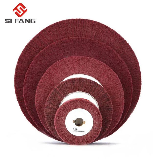 1 piece 150/200/250mm Scotch Brite Mop Polishing Wheel Non-woven