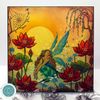 Craft Consortium - Faeries - Photopolymer A6 Stamp Set - Lotus