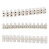 20pcs Terminal Block White