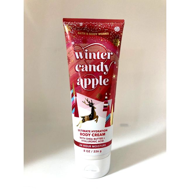 Bath and Body Works Winter Candy Apple Ultimate Hydration Body Cream 8oz