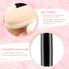 Professional Double Head Eyeshadow Brush Cosmetic Tool Disposable Eyeshadow Sponge Makeup Applicator (40 Pieces)