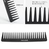 BESTOOL Comb, Comb, Men's, Women's, Anti-Static, Professional Cut Comb, Set of 3 (Black)