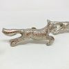 Silver Animal Metal Drawer Pulls Knobs Cupboard Bedroom Kitchen Upcycle (7. Running Fox)