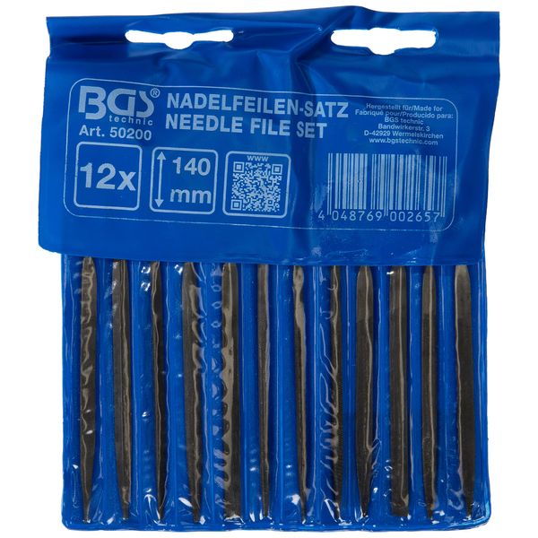 BGS 50200 | Needle File Set | 12 pcs.