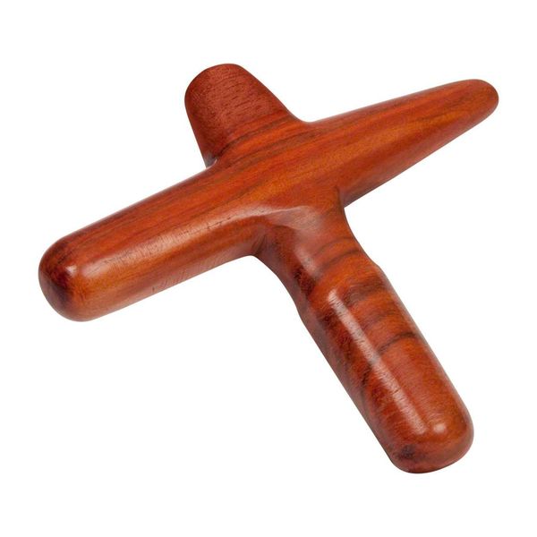 Asian Wooden Massage Cross One Piece Massage Aid Massager
