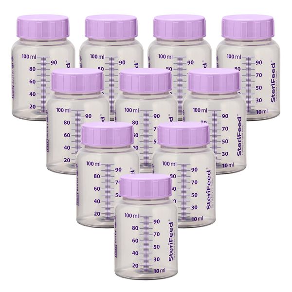 Sterifeed Baby Bottle, Disposable, Sterile, 100ml, Pack of 10