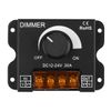 LED Light Dimmer PWM Dimming Brightness Controller ON/Off Switch DC 12V-24V 30A